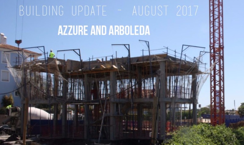 Building Progress Azure and Arboleda